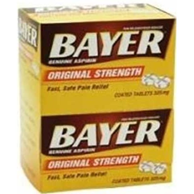 BAYER BOX MEDICINE SINGLES 50CT/PACK